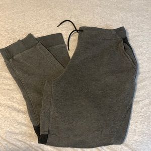 Gray Jordan sweatpants